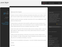 Tablet Screenshot of javiermajan.es